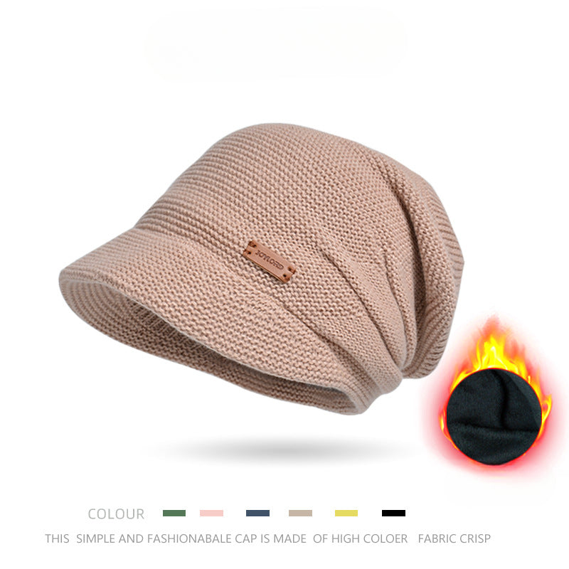 Wholesale Acrylic Thermal Covers, Wide Brimmed Winter Plush Woolen Hats